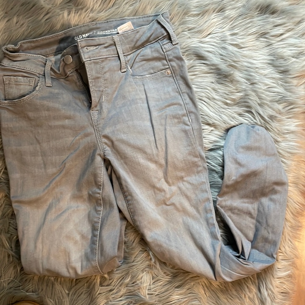 grey old navy jeans
